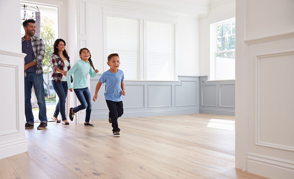 Family Viewing Potential New Home